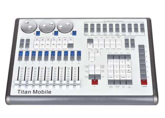 DMX Konsolu 2 Kanal Komuta Kanadı ile MIDI Zamanı Kod Fonksiyonu