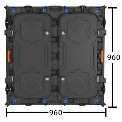 960*960 İç mekan HD LED Ekran 1920hz Hard Link P4 LED Ekranı