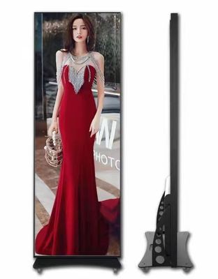 3840hz Akıllı LED Poster Ekranı P2.5 960*1920 Alüminyum İçerideki LED Panel