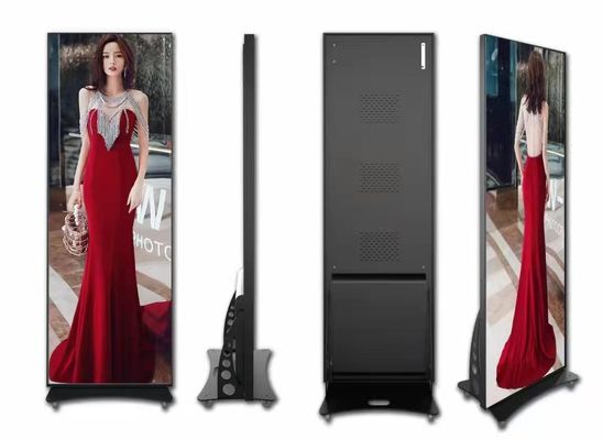 3840hz Akıllı LED Poster Ekranı P2.5 960*1920 Alüminyum İçerideki LED Panel