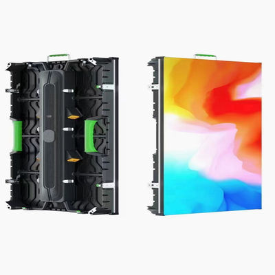 P2.976 500*500mm Kabine 90 Derece Panel LED Ekran 1920hz Toplantı Tental LED Ekran Dışarıda