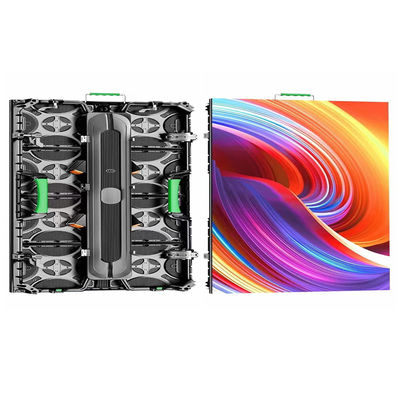 P2.976 500*500 Kabine LED Ekran LED Ekran İç Panel 90 Derece IP56 Kira Ekranı 3840hz 800nit