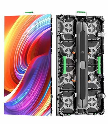 P2.976 500*1000 İç mekan Kiralama Ekranı Alüminyum Kabine IP56 3840hz Sahne LED Ekranı