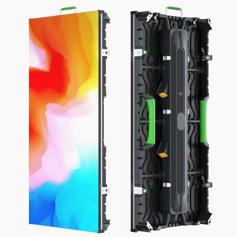 Ekran Dahili 500*1000 P3.91 LED Ekran 3840Hz Eğri Bağlantı Ön Manyetik Bakım Eğri Kilit